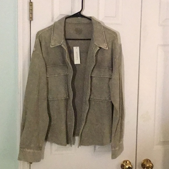 Soft Cropped Jacket - Picture 1 of 4